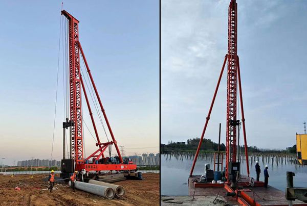 水上光伏打樁機