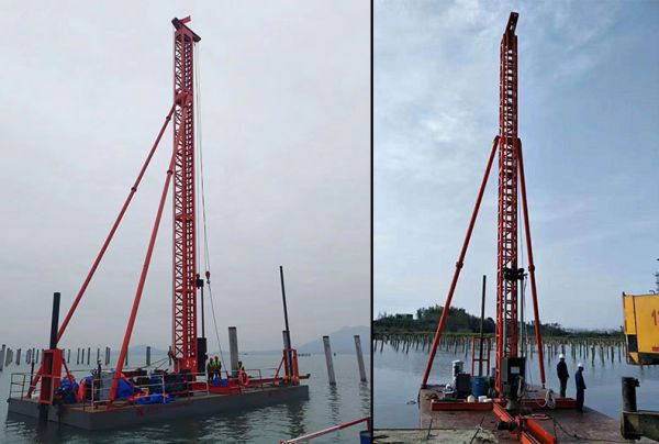 水上光伏打樁機