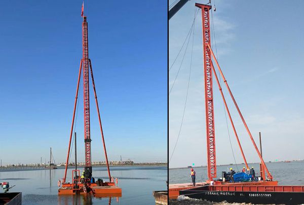 水上光伏打樁機